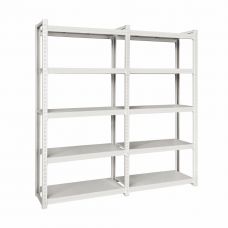 Steel shelving system