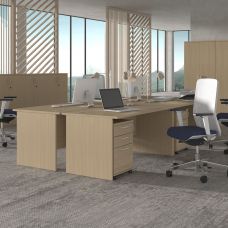 Bureau pieds panneaux PI